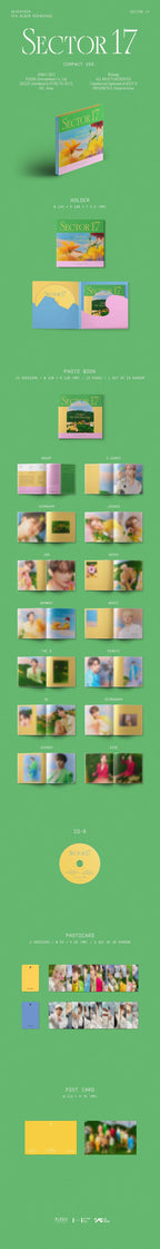 SEVENTEEN 'SECTOR 17' 4TH REPACKAGE ALBUM COMPACT VER.