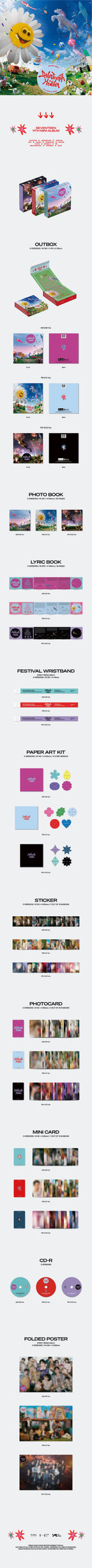 SEVENTEEN 'SEVENTEENTH HEAVEN' 11TH MINI ALBUM REGULAR VER.