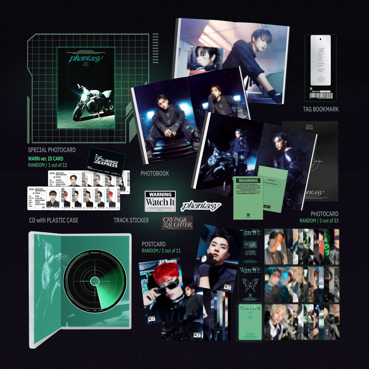 THE BOYZ 'PT.2 PHANTASY SIXTH SENSE' 2ND ALBUM [RANDOM]