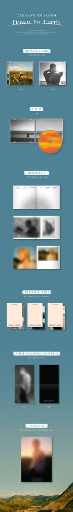 BIGBANG TAEYANG 'DOWN TO EARTH' 2ND EP