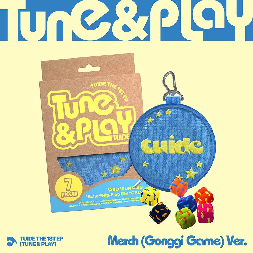 TUIDE 'TUNE & PLAY' 1ST EP ALBUM GONGGI GAME VER.