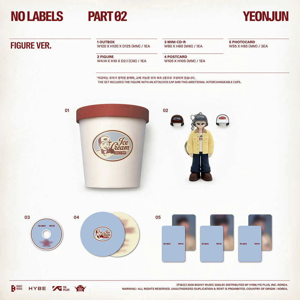 <b>[PRE-ORDER]</b> TXT YEONJUN 'NO LABELS: PART 02' FIGURE VER.
