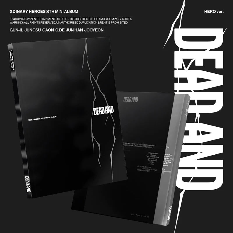 XDINARY HEROS 'DEAD AND' 8TH MINI ALBUM
