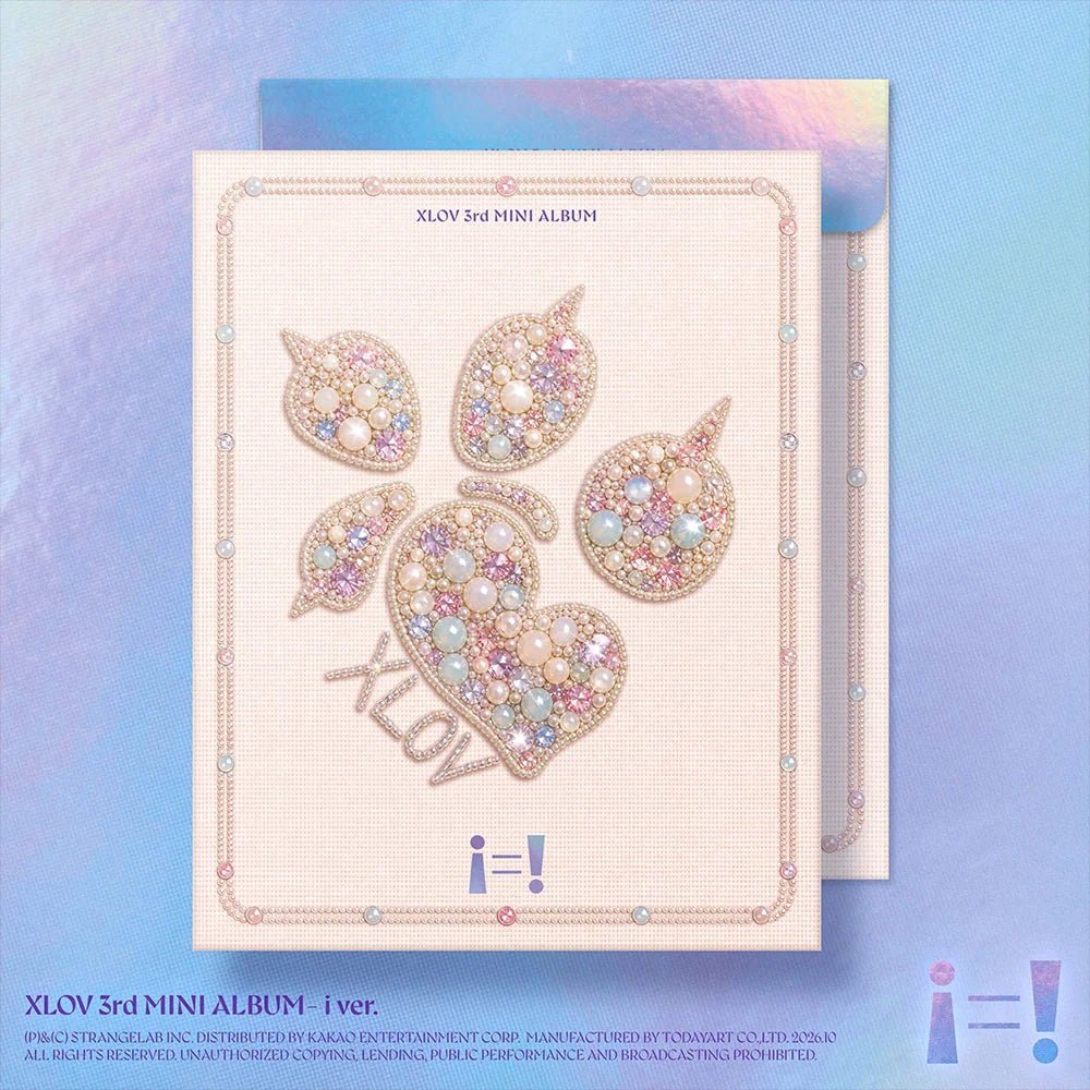 <b>[PRE-ORDER]</b> XLOV 'I=!' 3RD EP ALBUM I VER.