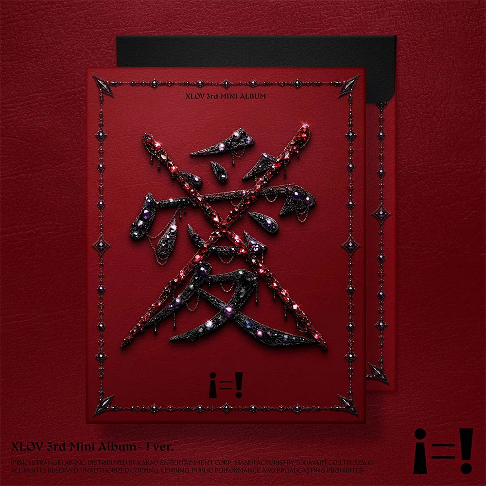 <b>[PRE-ORDER]</b> XLOV 'I=!' 3RD EP ALBUM ! VER.