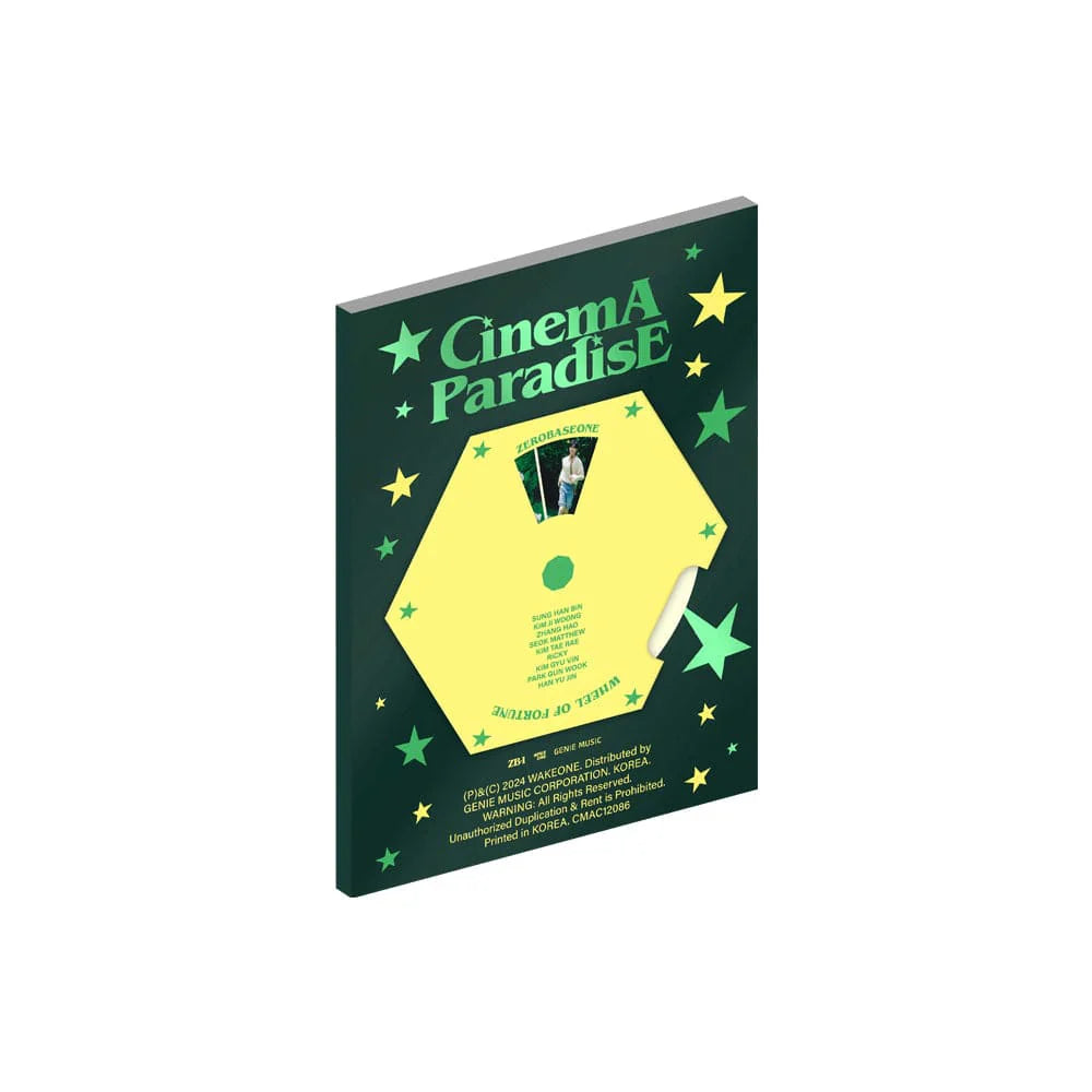 ZEROBASEONE 'CINEMA PARADISE' 4TH MINI ALBUM REGULAR VER.