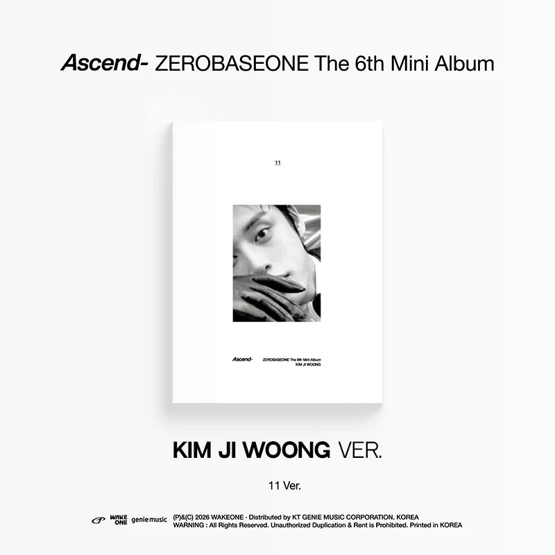ZEROBASEONE 'ASCEND-' 6TH MINI ALBUM 11 VER.